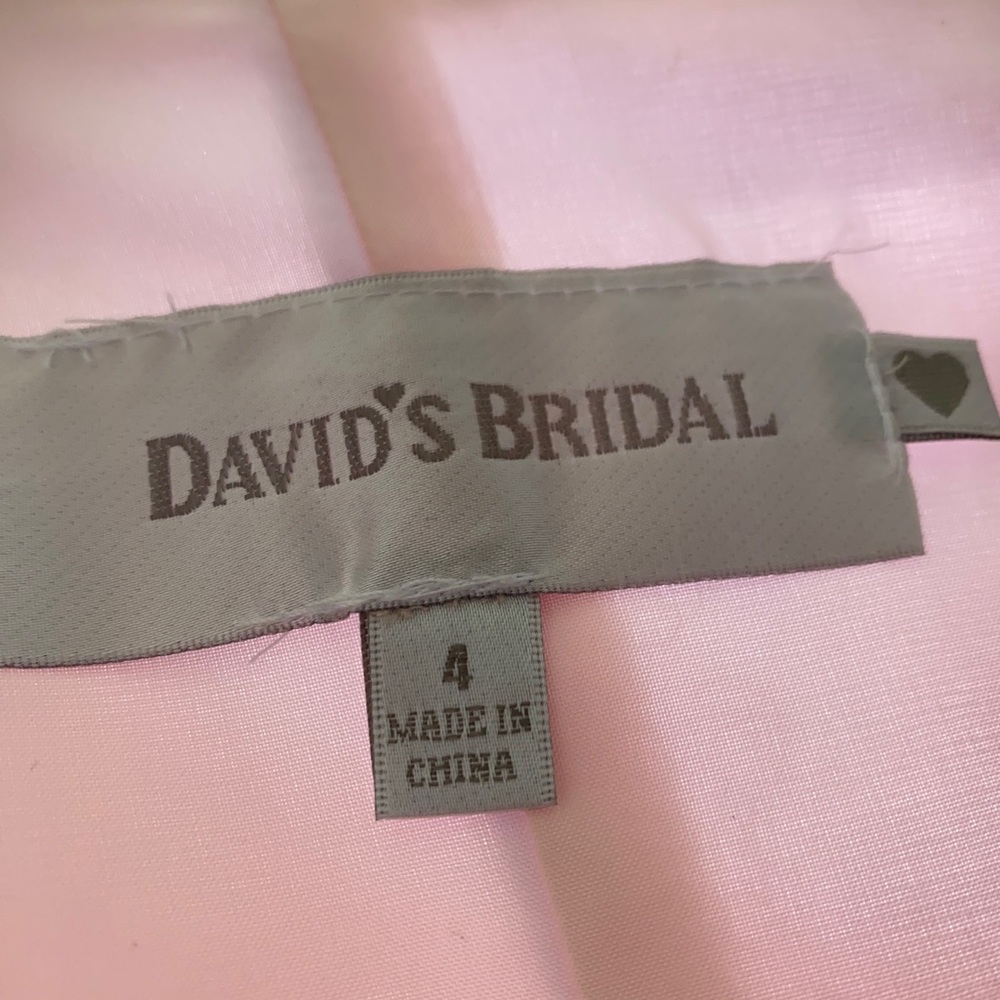 Blush knee length pleated dress - Picture 3 of 5